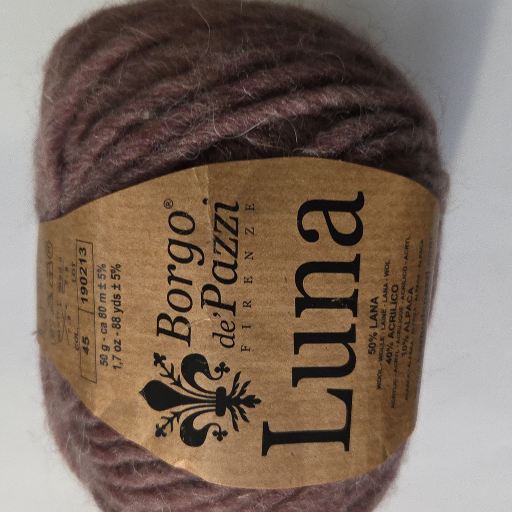 Lot Of 3 Borgo De Pazzi Luna Yarn